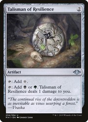 Talisman of Resilience 234/254 Modern Horizons MTG Uncommon Artifact