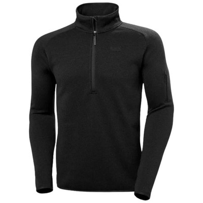 Helly Hansen Varde 1/2 Zip 2.0 Men's Jacket, Black, Large