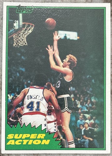 1981-82 Topps - Larry Bird #101E