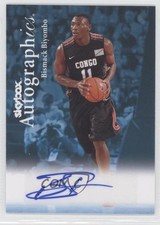 2011 Fleer Retro 1999-00 Autographics Design Bismack Biyombo #99AU-BB Auto 0b9