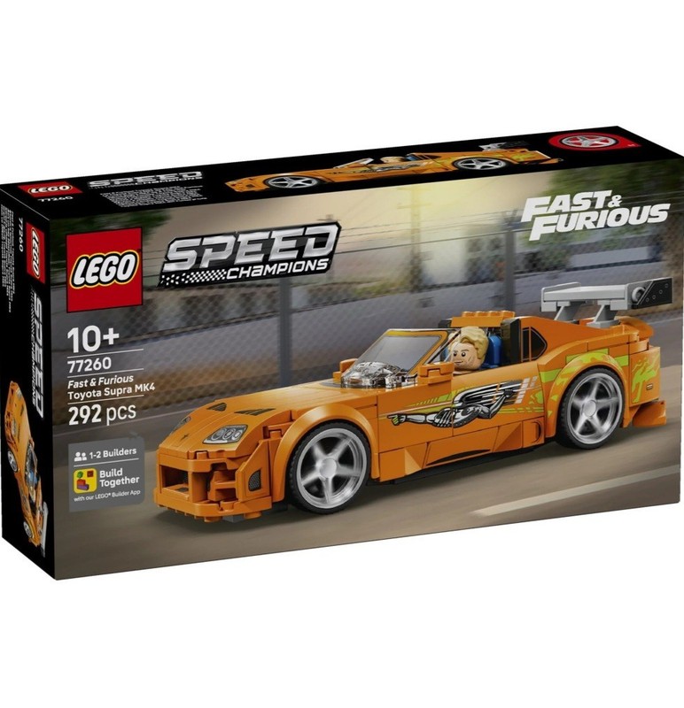 LEGO Speed Champions The Fast and The Furious Toyota Supra MK4 77260