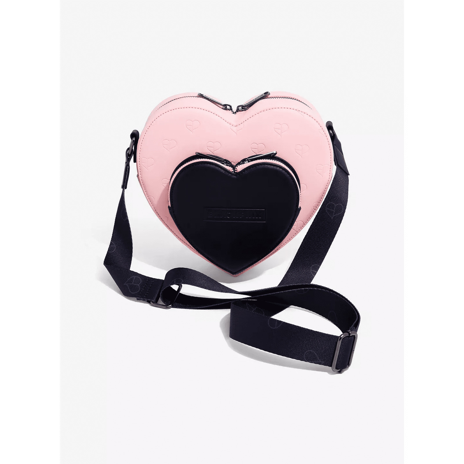 Loungefly BLACKPINK All-Over Print Heart Shaped Crossbody Bag
