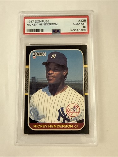 1987 Rickey Henderson #228