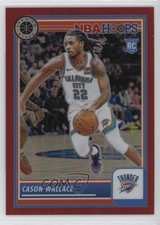 2023-24 Panini NBA Hoops Premium Stock Red Prizm 265/275 Cason Wallace #76 1b8m