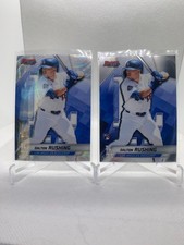 2025 Bowman's Best Dalton Rushing Wave Refractor and Base (2)