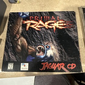Primal Rage Atari Jaguar CD W/ Sleeve and Tested Working