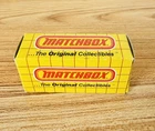 Vintage 1980s Matchbox Vintage Ford LTD MB16 Police Car Yellow Box No Car