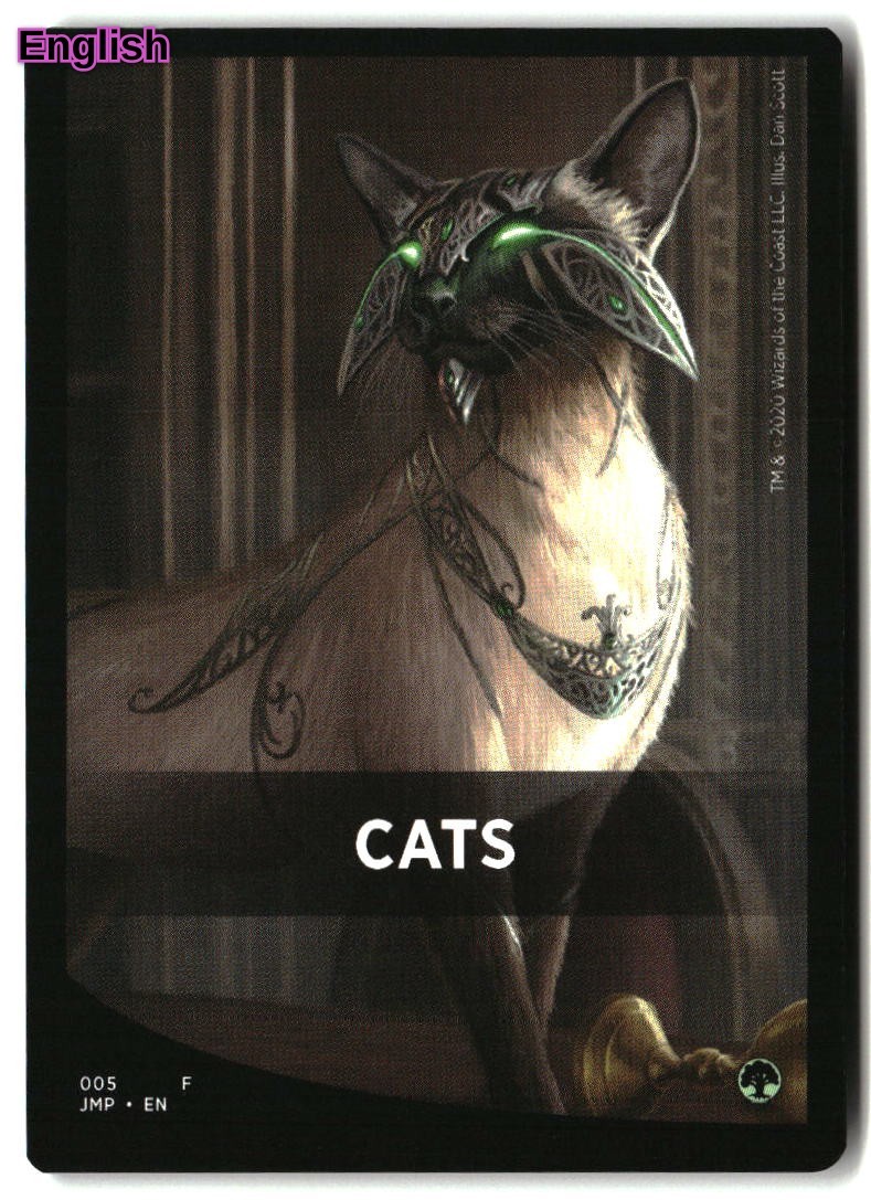 MTG Cats Theme Card [JMP - 5] LP