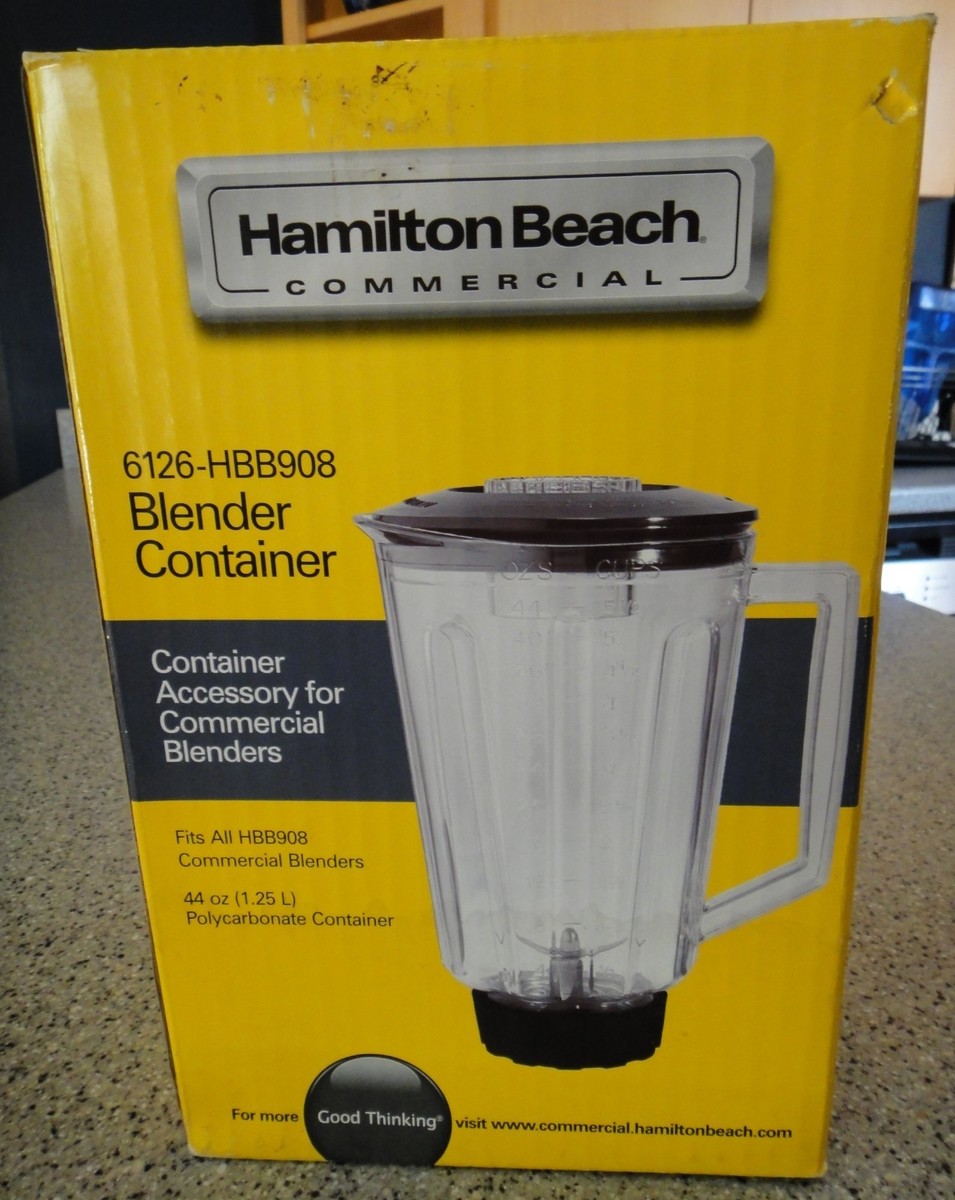 Blender Container 44 Oz Hamilton Beach 6126-hbb908 for sale online