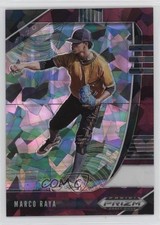 2020 Panini Prizm Draft Picks Burgundy Cracked Ice /23 Marco Raya #PDP128 nd3