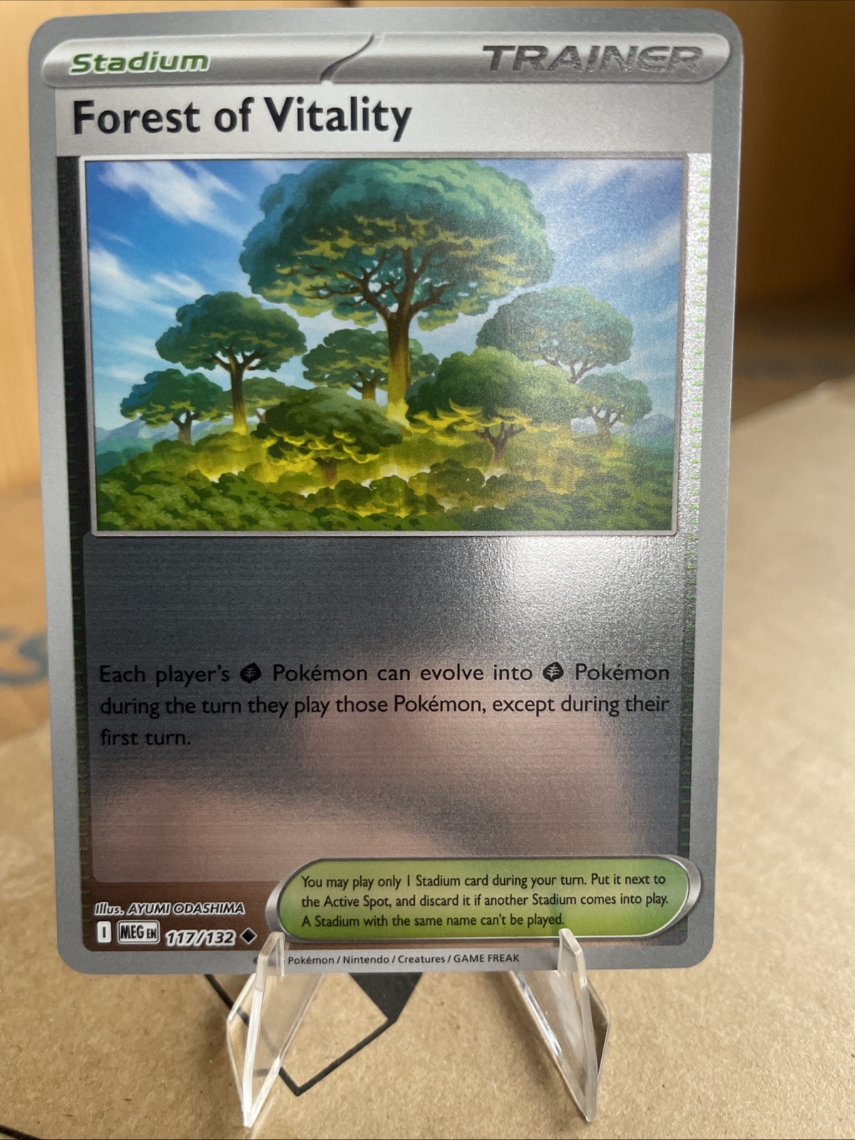 Forest of Vitality 117/132 Me01: Mega Evolution Reverse Holo