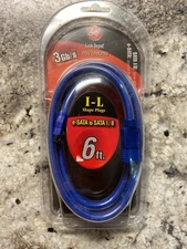 Link Depot 6ft eSATA to SATA I/II External Cable 3Gb/s High-Speed Data Transfer