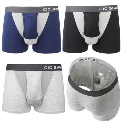 Ball Hammock Underwear Men For Long Sit, Pack 3, Mens Underwear With Ball Ham...