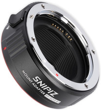 Lens Mount Adapter EF-EOS R Auto-Focus Lens Converter Compatible with Canon EF/E