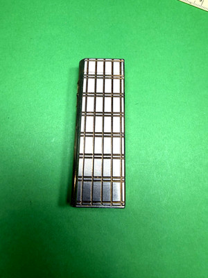 Vintage Colibri touch Sensor Lighter silver/gold tone Needs Refill new battery