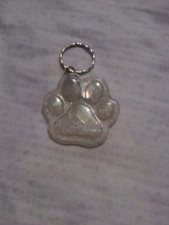 Dog Print Keychain