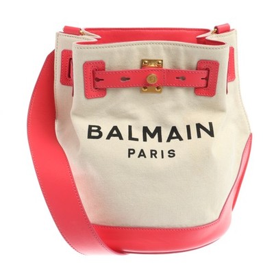 Schultertasche Balmain Mehrfarbig B-Army Bucket