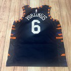 Nike New York Knicks Porzingis City Edition Nba Swingman Jersey Size Extra Large