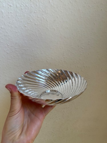 Vintage 1989 Ercuis Coupe Toad Musée du Louvre France Silver Plate 6" Bowl