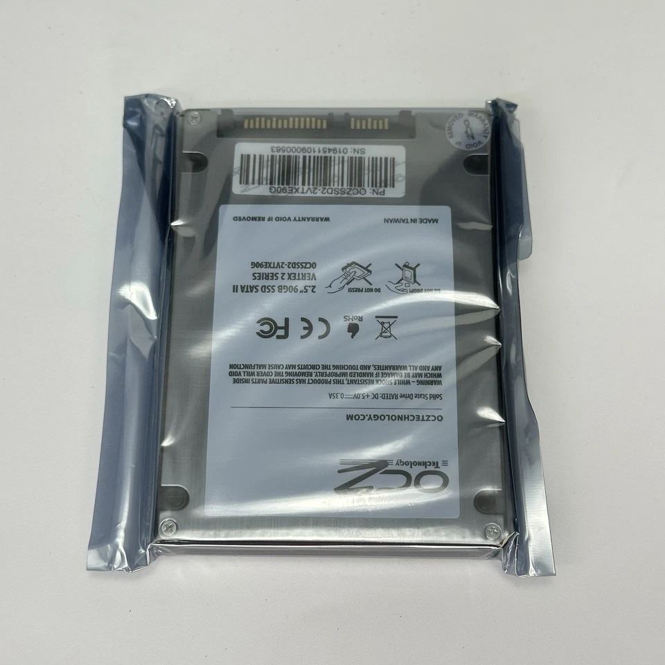 New Sealed OCZ Vertex 2 90GB 2.5" SATA II SSD – OCZSSD2-2VTXE90G - Image 4 of 4