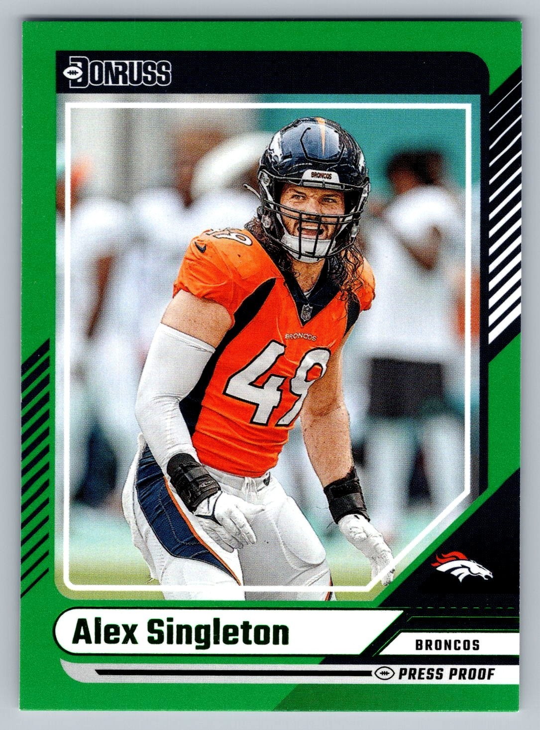 Alex Singleton 2024 Donruss Press Proof Green #231