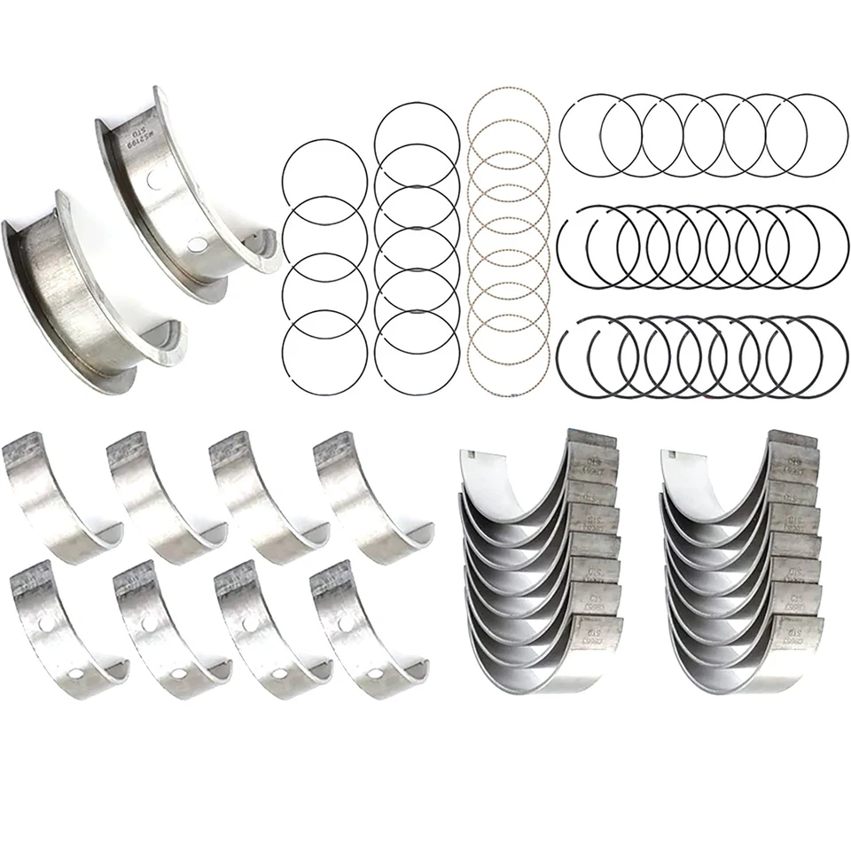 For SAAB TRUCK VAN SUV 5326/5.3L Main Rod Bearings & Piston Rings Set - Image 2 of 4