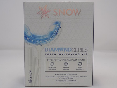 #ad SNOW Diamond Series Teeth Whitening Kit LED Mouthpiece 75 TREATMENTS Exp 03 2027 $25.79