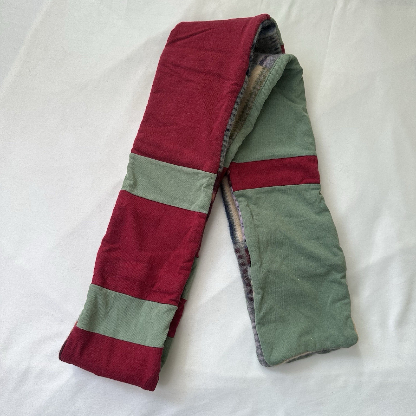 Handmade Funky Eclectic Pattern Patchwork Recycle… - image 4