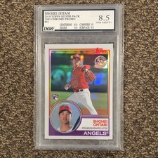 2018 Topps Baseball Silver Pack 1983 Chrome Promo Cards 7