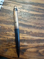 Vintage Eversharp 1/10 14K Gold Filled Mechanical Pencil-Black & Gold Has No lid