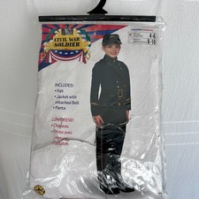 Forum Novelties Civil War Soldier Costume - Small Kids 4-6 Missing Hat