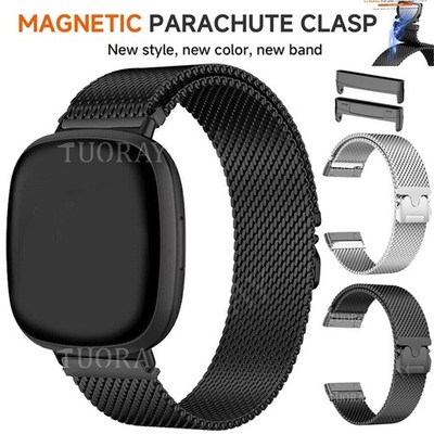 Magnet Armband Esatz Für Fitbit Versa 4 3 Fitbit Sense 2 Ersatz Milanese Band DE