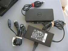 DELL D6000 Universal Docking Station USB 3.0/USB-C & 130W AC Adapter FREE SHIP