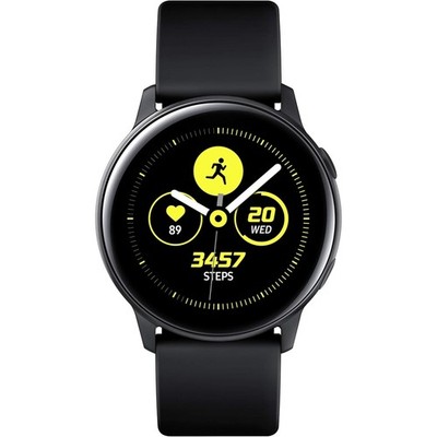 Samsung SM-R500N Watch Active schwarzer Smartwatch mit Herzfrequenzmesser