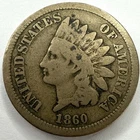 1860 Indian Head Cent Exact Coin Imaged #IND2030