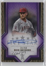2023 Topps Five Star Auto Purple 31/50 Reid Detmers #FSA-RDE Auto v9t