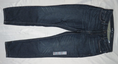 OLD NAVY MENS BLUE JEANS 33x32 STRAIGHT TAPER FIT 100% COTTON DENIM 07/21 NEW
