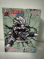Naruto Hatake Kakashi Vibration Stars Figure Banpresto 20th Anniversary Bandai