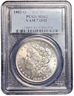 1882-O Morgan Silver Dollar - VAM 7 O/O TOP 100 - PCGS MS63