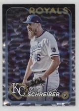 2024 Topps Update Silver Crackle Foilboard John Schreiber #US60 1hu6