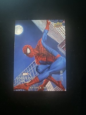 2021 Upper Deck Marvel Unbound Spider-Man #43 /999