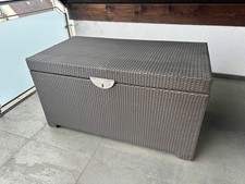 Outdoor Polyrattan Aufbewahrungsbox - Auflagenbox - Kissenbox