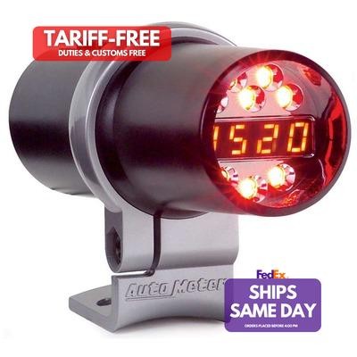 Autometer 5343, One 2-1/16In D/P/S Shift Light - 1 Stage- Black Performance Part