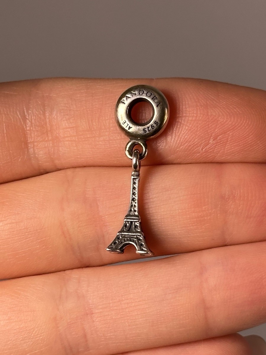 Pandora Paris Eiffel Tower Dangle Charm 791082 – Sterling Silver Travel Charm