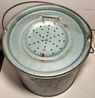 Vintage Galvanized "My Buddy" No. 104 Minnow BUCKET - BLUE - The Angler's Choice — photo 4