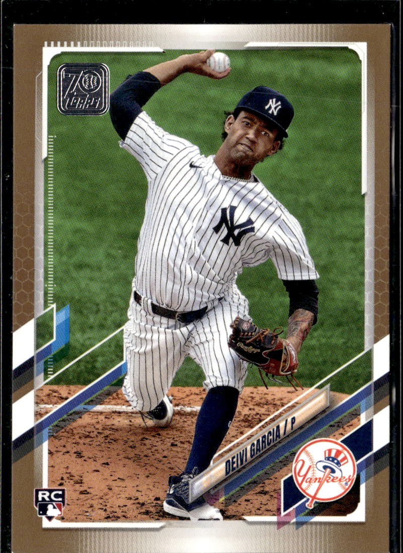 2021 Topps Baseball Gold /2021 Deivi Garcia Yankees 41 RC