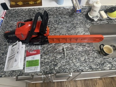 ECHO CS-4010 41.6cc Gas Chainsaw 18'' Bar Side-Access Tensioner w/ Accessories