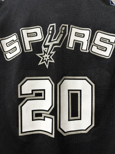 Manu Ginobili San Antonio Spurs NBA Adidas Swingman Jersey Sz Youth Medium - Picture 6 of 7