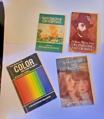 A Manual of Oil Painting by John Collier Hawthorne on Painting WM Hunt Art Books