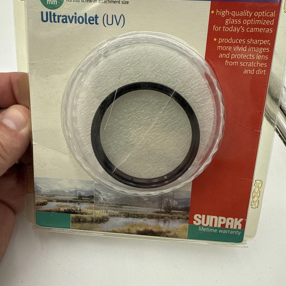SUNPAK PICTURES PLUS 52MM ULTRAVIOLET (UV) FILTER - SEALED *READ* - Image 3 of 4